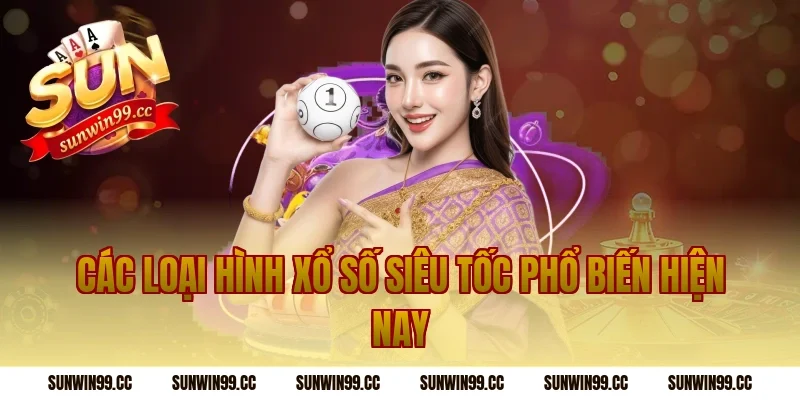 Các Loại Hình Xổ Số Siêu Tốc Phổ Biến Hiện Nay