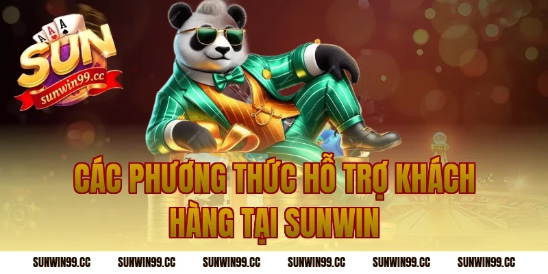 Các phương thức hỗ trợ khách hàng tại Sunwin