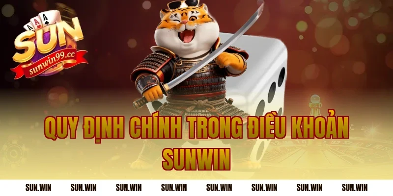 Quy định chính trong Điều Khoản Sunwin