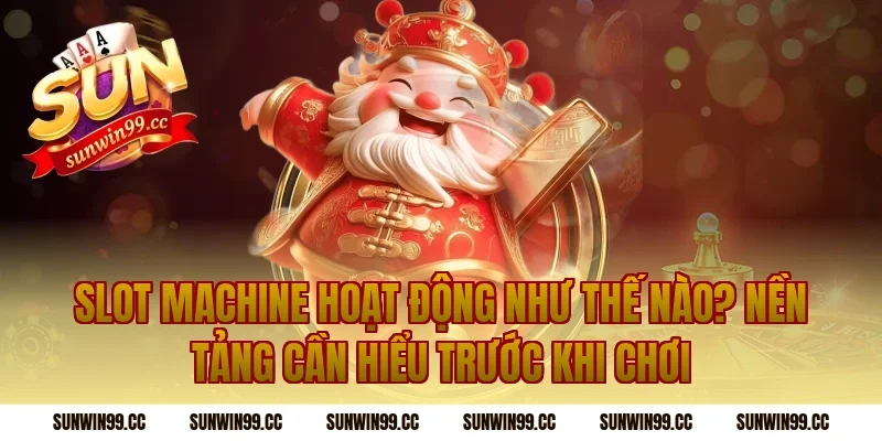 Slot Machine Hoạt Động Như Thế Nào? Nền Tảng Cần Hiểu Trước Khi Chơi